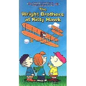 This is America Charlie Brown Vol. 2 The Wright Brothers at Kitty Hawk VHS
